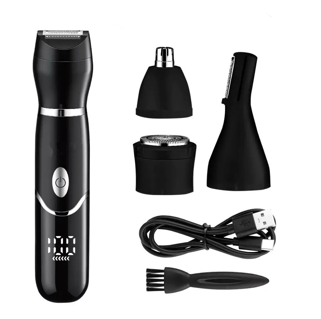 Afeitadora Eléctrica 4 en 1 Recargable