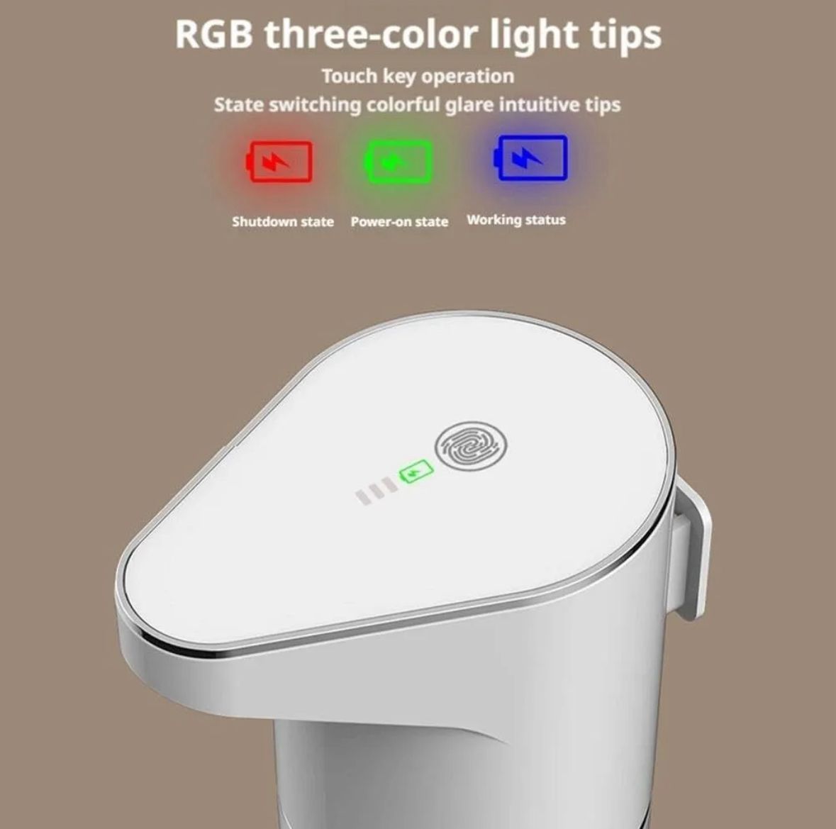 Dispensador Automático De Jabón Sensor