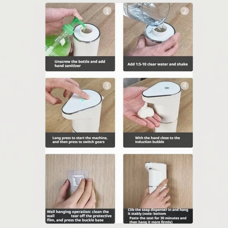 Dispensador Automático De Jabón Sensor