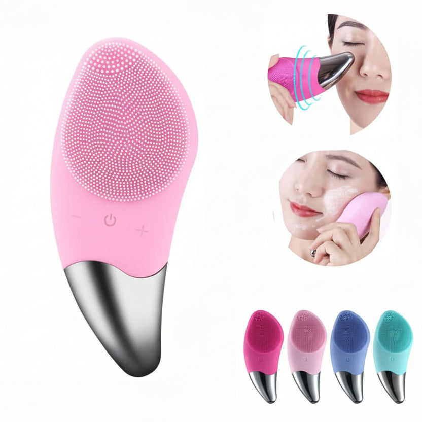 Cepillo Facial de Silicona Exfoliante