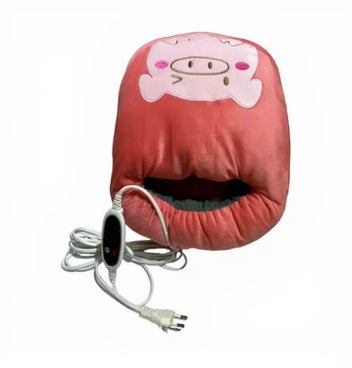 Calentador de Pies Eléctrico de Peluche