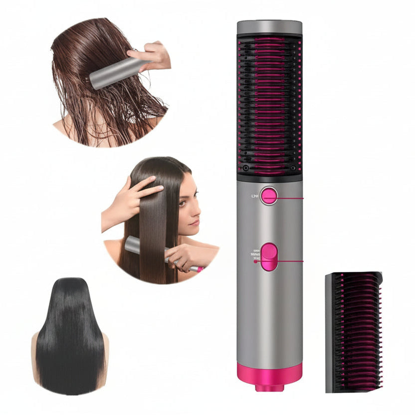 Cepillo Alisador Con Aire a Presión