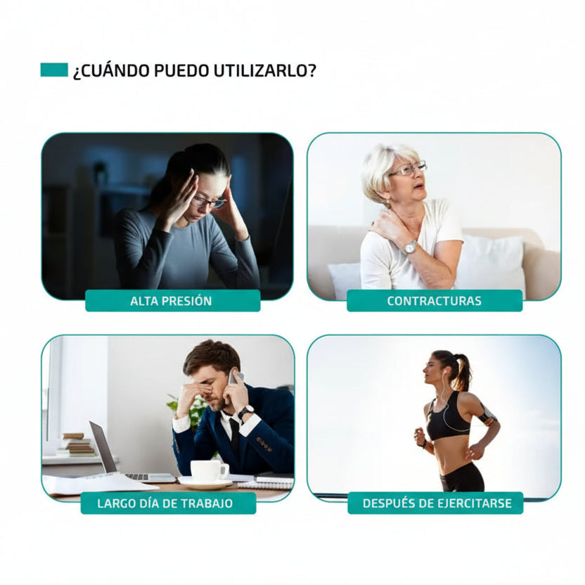 Electro Estimulador Masajeador de Cuello