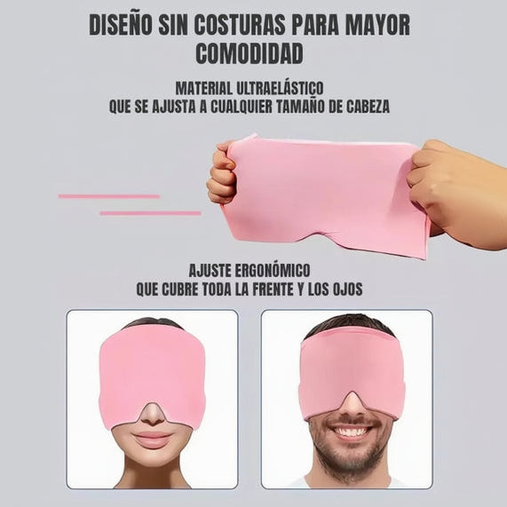 Gorro de Gel para Migraña y Dolor de Cabeza